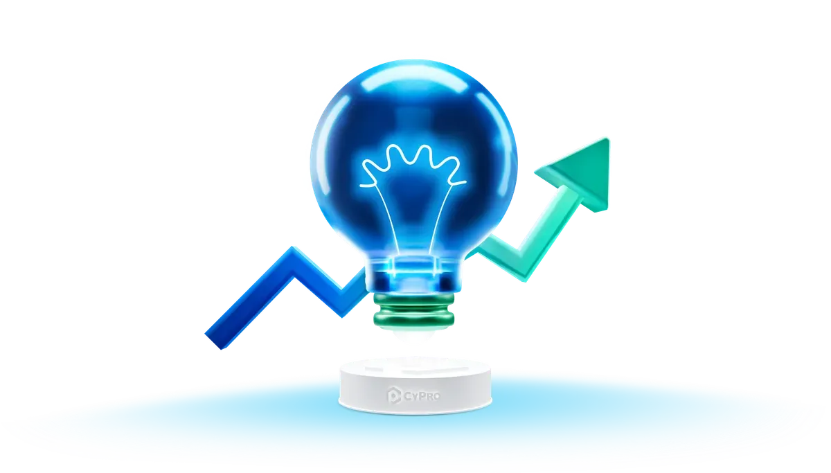 3D illustration of SOC as a Service scaling with a growing business estate
