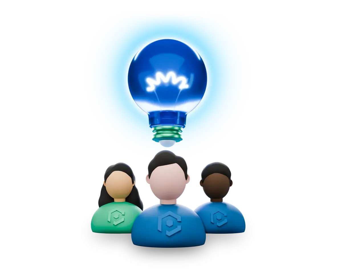 3D illustration of the UK Virtual CISO sister service